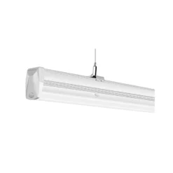 Noxion LED Skensystem NX-Line Stål/PC (Polycarbonate)) Vit 50W 8000lm 90D - 840 Kallvit | 1500mm - 8-Pole - Dali Dimbar