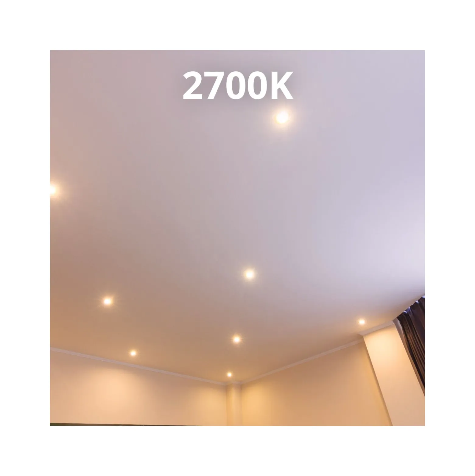 Noxion LED Spot Aqua Lutningsbar Brandsäker Aluminium 6W 400lm 36D - 927 Extra Varm Vit | Utskärning 92mm - IP65 - Bästa färgåtergivning - Dimbar