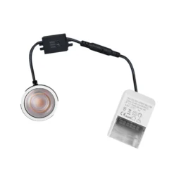 Noxion LED Spot Ares Djup ring Svart 6W 540lm 927-940 3CCT - med Inre Ring Svart | Utskärning 68mm