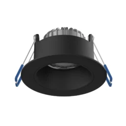 Noxion LED Spot Ares Djup ring Svart 6W 540lm 927-940 3CCT - med Inre Ring Svart | Utskärning 68mm