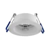 Noxion LED Spot Ares Djup ring Vit - med Inre Ring Svart | Utskärning 68mm - incl. GU10 Fitting