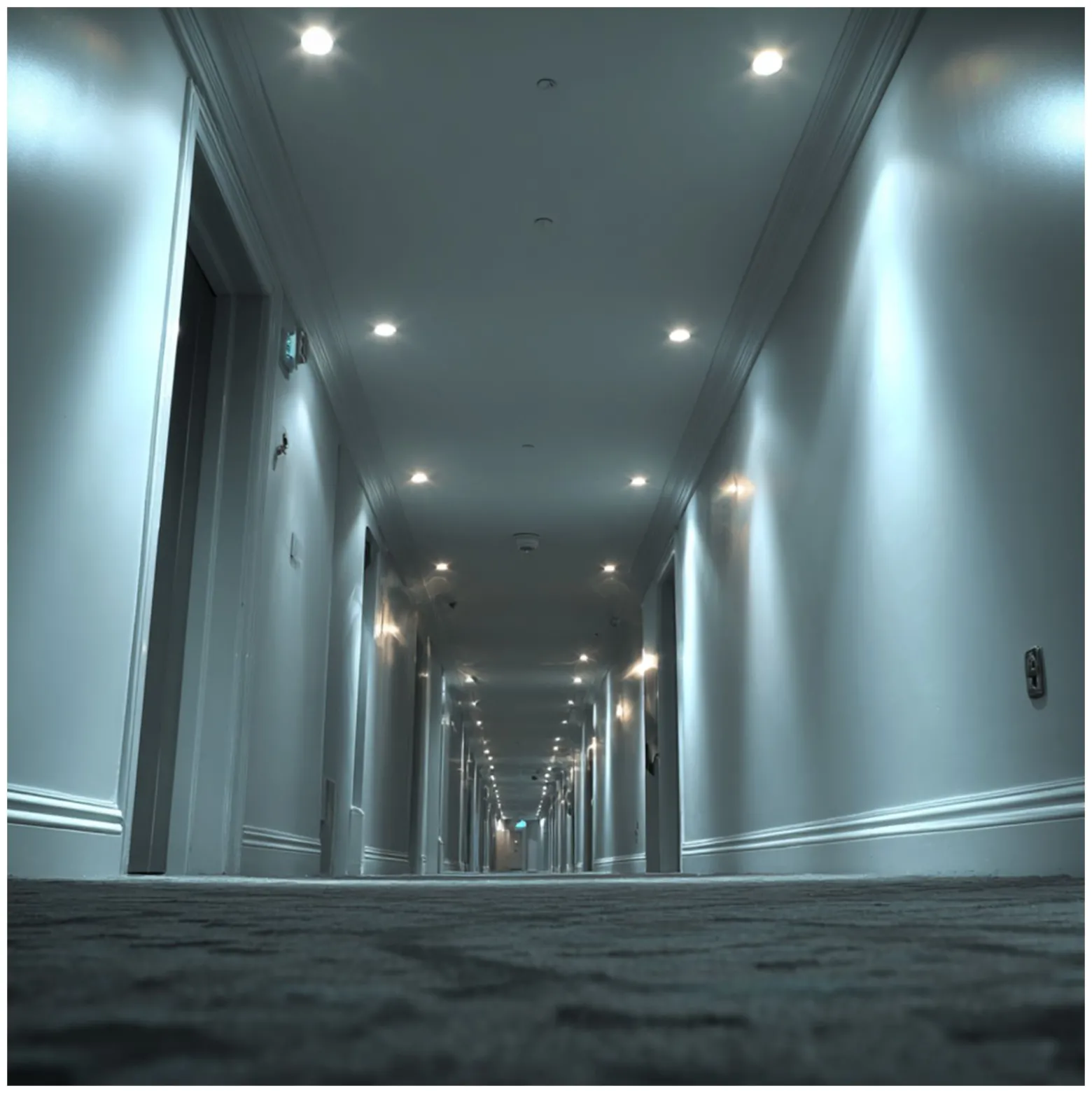 Noxion LED Spot Ares Djup Vit 6W 540lm 927-940 3CCT - med Inre Ring Silver | Utskärning 68mm