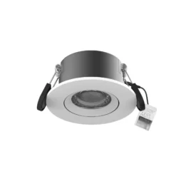 Noxion LED Spot Ares Firerated 6W 540lm 927-940 3CCT- Lutningsbar Vit| Utskärning 68mm