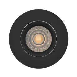 Noxion LED Spot Ares Lutningsbar Svart | Utskärning 68mm - incl. GU10 Fitting