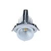 Noxion LED Spot Forza V2 Aluminium Vit 32W 3700lm 36D - 930-940-957 CCT | 160mm - Utskärning 145mm - Bästa Färgåtergivning