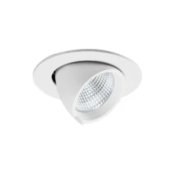 Noxion LED Spot Forza V2 Aluminium Vit 28W 3300lm 36D - 930-940-957 CCT | 160mm - Utskärning 145mm - Bästa Färgåtergivning