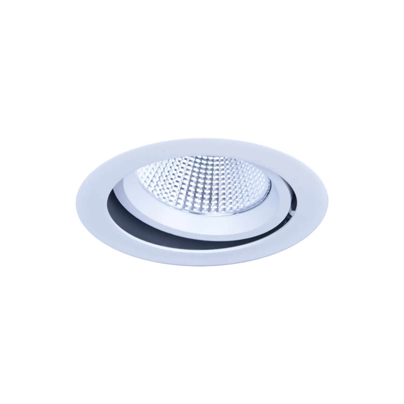 Noxion LED Spot Forza V2 Aluminium Vit 28W 3300lm 36D - 930-940-957 CCT | 160mm - Utskärning 145mm - Bästa Färgåtergivning