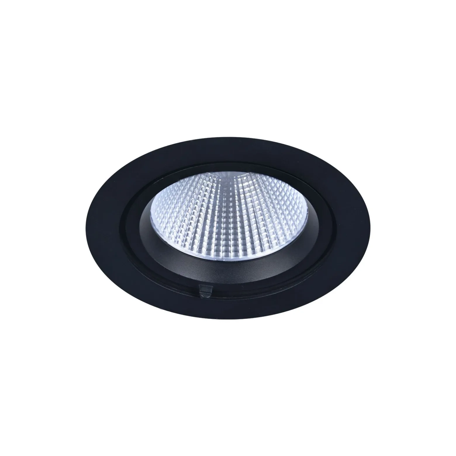 Noxion LED Spot Forza V2 Aluminium Svart 32W 3700lm 36D - 930-940-957 CCT | 160mm - Utskärning 145mm - Bästa Färgåtergivning
