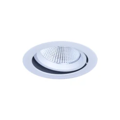 Noxion LED Spot Forza V2 Aluminium Vit 36W 4100lm 36D - 930-940-957 CCT | 160mm - Utskärning 145mm - Bästa Färgåtergivning