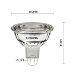 Noxion LED Spot GU5.3 MR16 4.4W 345lm 36D - 840 Kallvit | Ersättare 35W