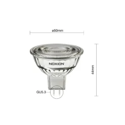 Noxion LED Spot GU5.3 MR16 4.4W 345lm 36D - 830 Varm Vit | Ersättare 35W