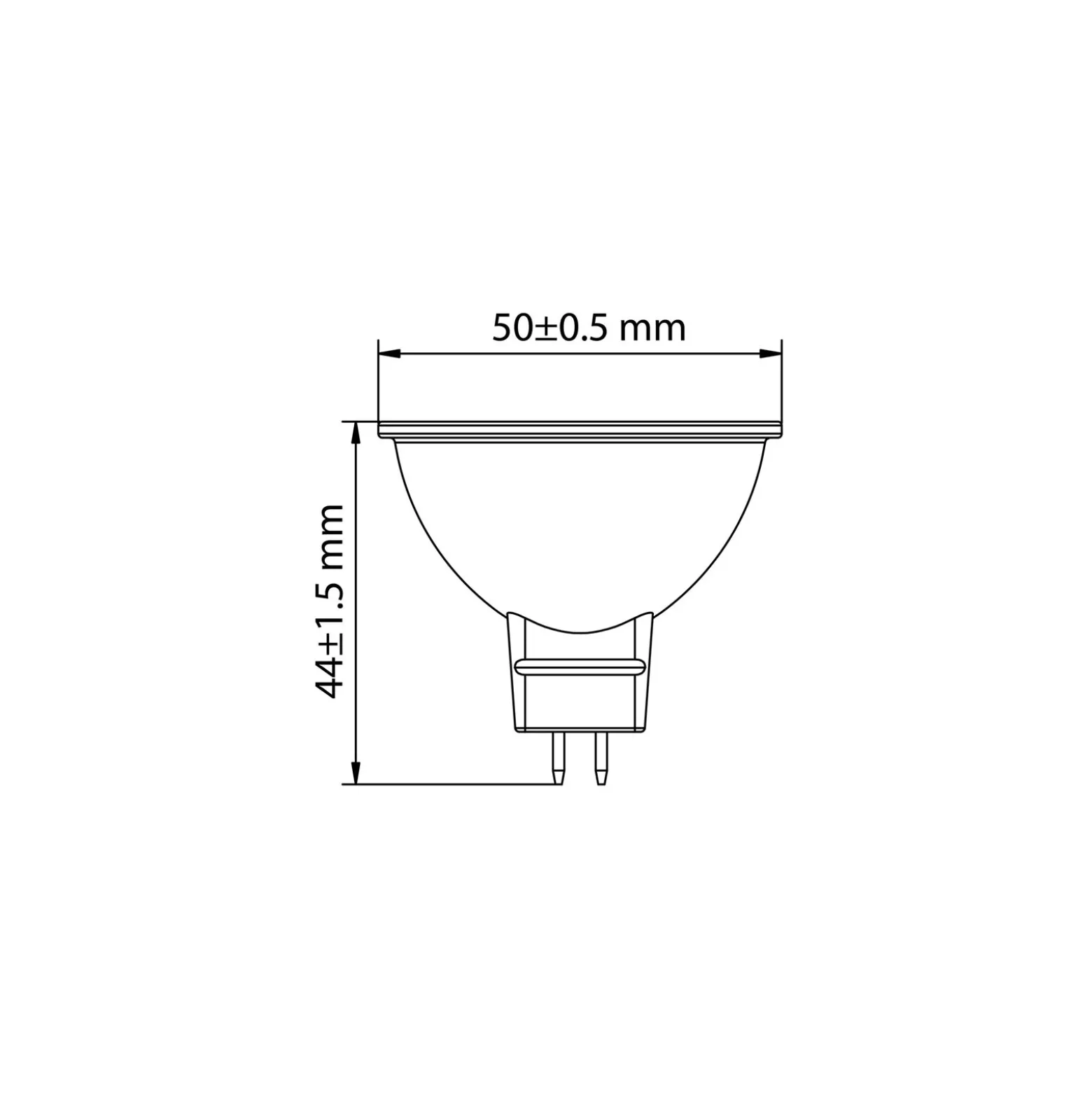 Noxion LED Spot GU5.3 PAR16 7.5W 621lm 36D - 827 Extra Varm Vit | Dimbar - Ersättare 50W