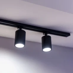 Noxion LED Spårbelysning 3-Fas Delta Pro Aluminium Svart 40W 4900lm 36D - 930-940-957 CCT | UGR <19