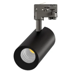 Noxion LED Spårbelysning 3-Fas Ecowhite Aluminium Svart 30W 2960lm 36D - 830 Varm Vit | UGR <19