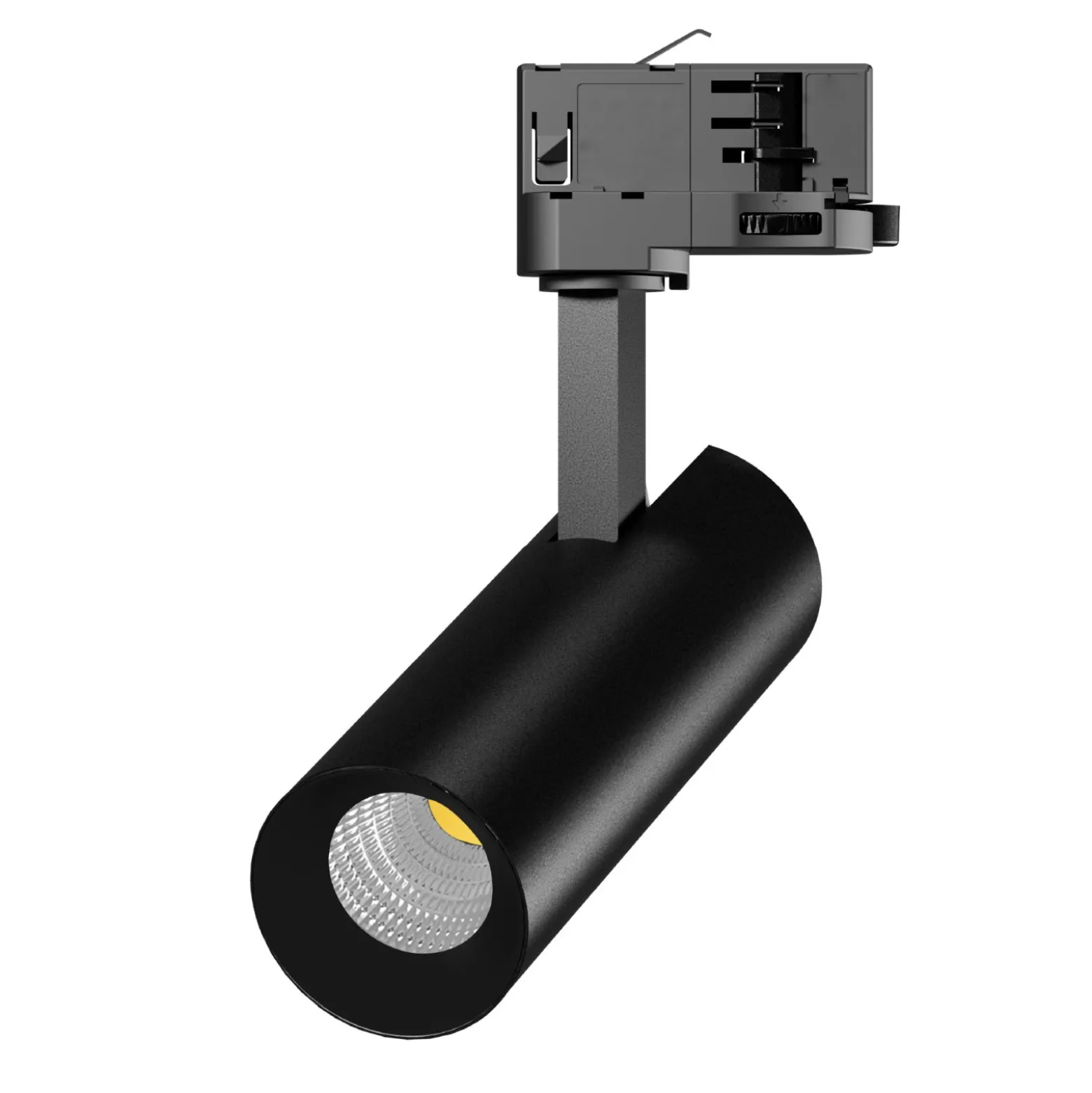 Noxion LED Spårbelysning 3-Fas Ecowhite Aluminium Svart 10W 840lm 36D - 830 Varm Vit