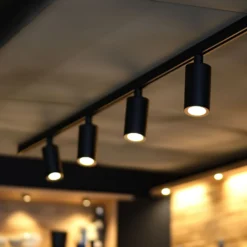 Noxion LED Spårbelysning 3-Fas Ecowhite Aluminium Vit 10W 920lm 36D - 840 Kallvit