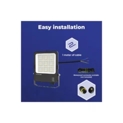 Noxion LED Strålkastare Beam V2.0 40-100W 5600-14000lm 90D - 830-840-865 CCT | IP66 - Symmetrisk