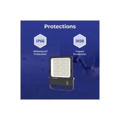 Noxion LED Strålkastare Beam V2.0 40W 5600lm 90D - 830-840-865 CCT | IP66 - Asymmetrisk