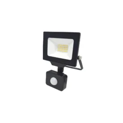 Noxion LED Strålkastare Beamy G3.1 Svart 20W 2200lm 100D - 830 Varm Vit | IP44 - Rörelse- och Ljussensor - Symmetrisk