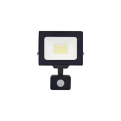 Noxion LED Strålkastare Beamy G3.1 Svart 30W 3300lm 110D - 830 Varm Vit | IP44 - Rörelse- och Ljussensor - Symmetrisk