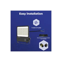 Noxion LED Strålkastare ProBeam V2.0 133-210W 17300-29400lm 60D - 830-840-865 CCT | IP66 - Asymmetrisk Type II