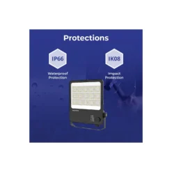 Noxion LED Strålkastare ProBeam V2.0 130W 17300lm 60D - 830-840-865 CCT | IP66 - Asymmetrisk