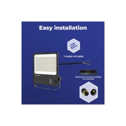 Noxion LED Strålkastare ProBeam V2.0 170W 23800lm 60D - 830-840-865 CCT | IP66 - Symmetrisk