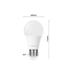 Noxion Lucent Classic Pro LED E27 Päron Matt 12.5W 1521lm - 840 Kallvit | Ersättare 100W