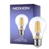 Noxion Lucent Filament LED E27 Päron Klar 7W 806lm - 827 Extra Varm Vit | Dimbar - Ersättare 60W