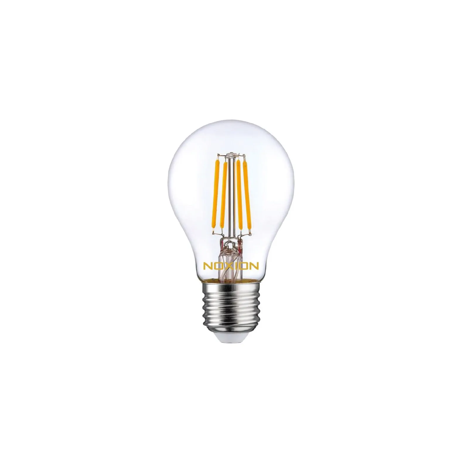 Noxion Lucent Filament LED E27 Päron Klar 7W 806lm - 827 Extra Varm Vit | Dimbar - Ersättare 60W