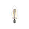 Noxion Lucent LED E14 Kronljus Filament Klar 2.5W 250lm - 827 Extra Varm Vit | Ersättare 25W