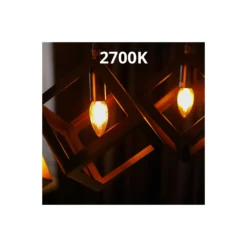 Noxion Lucent LED E14 Kronljus Filament Klar 2.5W 250lm - 827 Extra Varm Vit | Ersättare 25W