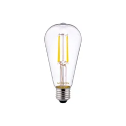 Noxion Lucent LED E27 Päron Filament Klar 4W 470lm - 827 Extra Varm Vit | Ersättare 40W