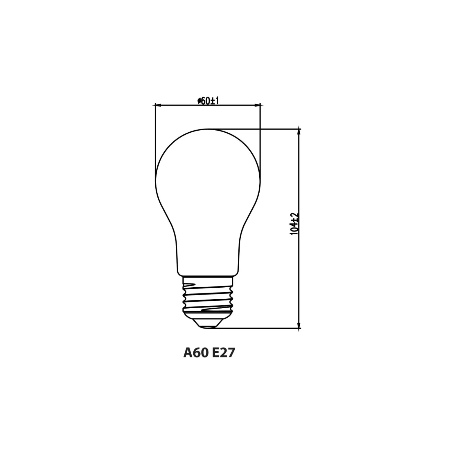 Noxion Lucent LED E27 Päron Filament Klar 8.5W 1055lm - 827 Extra Varm Vit - Ersättare 75W