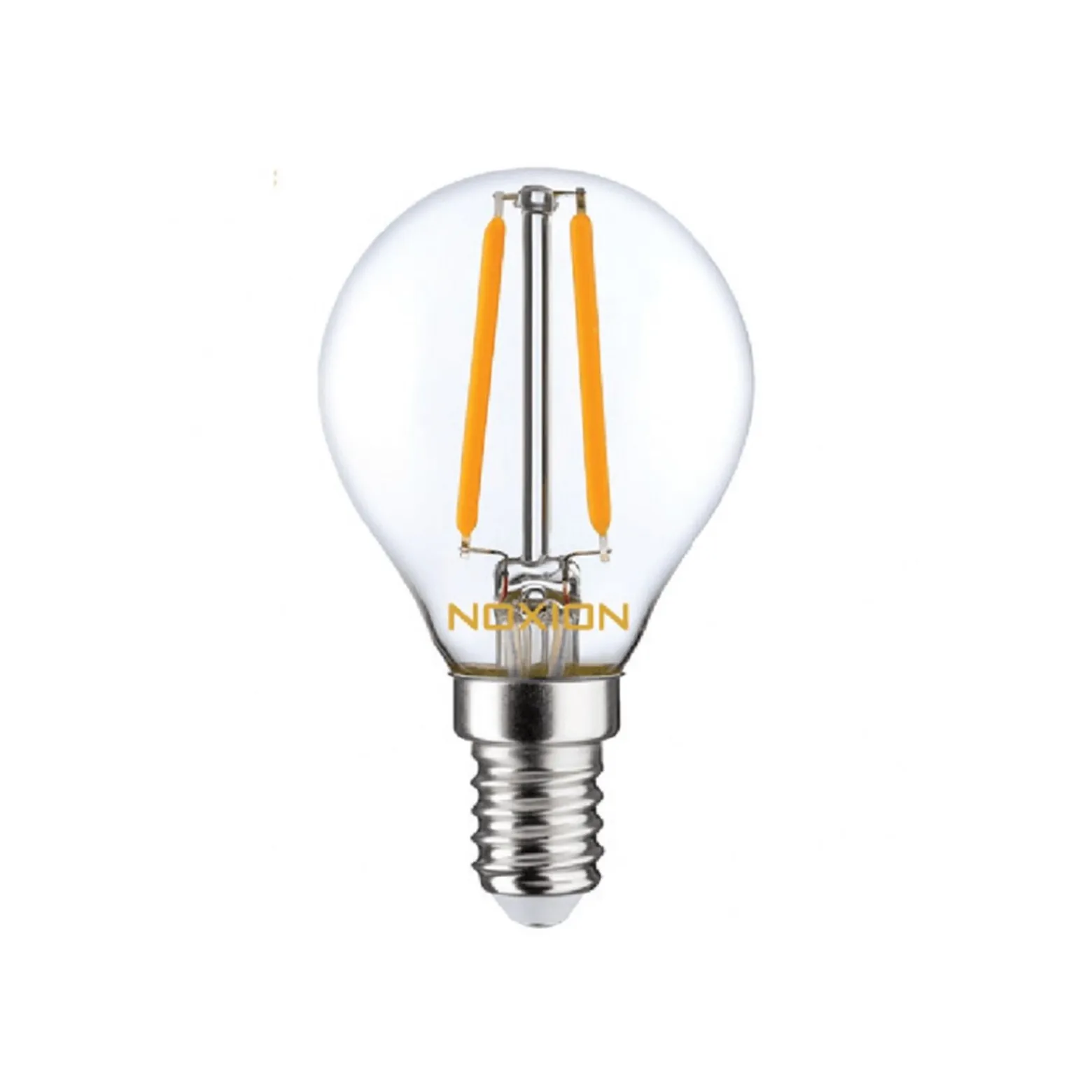 Noxion Lucent Lustre LED E14 boll Filament Klar 2.5W 250lm – Dimbar - Ersättare 25W