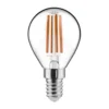 Noxion Lucent Lyster LED E14 boll Filament Klar 4.5W 470lm - 827 Extra Varm Vit | Dimbar - Ersättare 40W