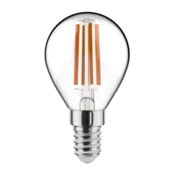 Noxion Lucent Lyster LED E14 boll Filament Klar 4.5W 470lm - 827 Extra Varm Vit | Dimbar - Ersättare 40W