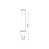 Noxion Lucent PL-C LED 5.2W - 830 Varm Vit | 2-Stift - Ersättare 18W