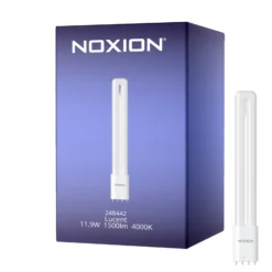 Noxion Lucent PL-L LED 11.9W 1500lm - 840 Kallvit | 4-Stift - Ersättare 24W