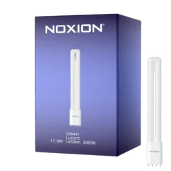 Noxion Lucent PL-L LED 11.9W 1450lm - 830 Varm Vit | 4-Stift - Ersättare 24W