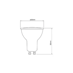 Noxion PerfectColor LED Spot GU10 PAR16 6.7W 650lm 120D - 927 Extra Varm Vit | Bästa Färgåtergivning - Dimbar - Ersättare 50W