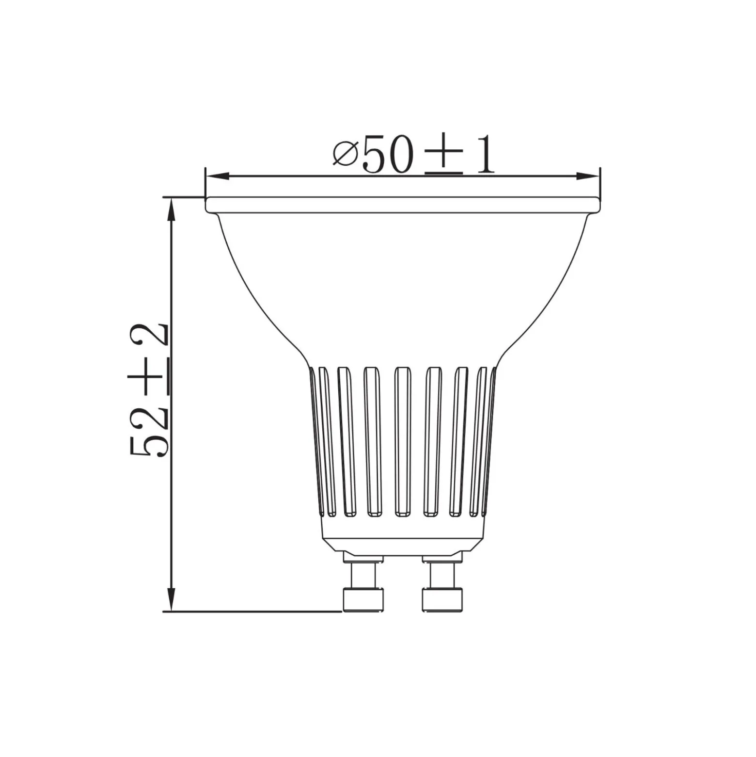 Noxion PerfectColor LED Spot GU10 PAR16 4W 345lm 60D - 940 Kallvit | Bästa färgåtergivning - Dimbar - Ersättare 50W
