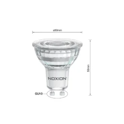 Noxion PerfectColor LED Spot GU10 PAR16 6.7W 575lm 36D - 930 Varm Vit | Bästa Färgåtergivning - Dimbar - Ersättare 80W