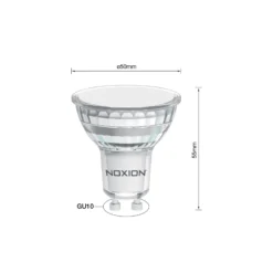 Noxion PerfectColor LED Spot GU10 PAR16 6.7W 650lm 120D - 930 Varm Vit | Bästa Färgåtergivning - Dimbar - Ersättare 50W
