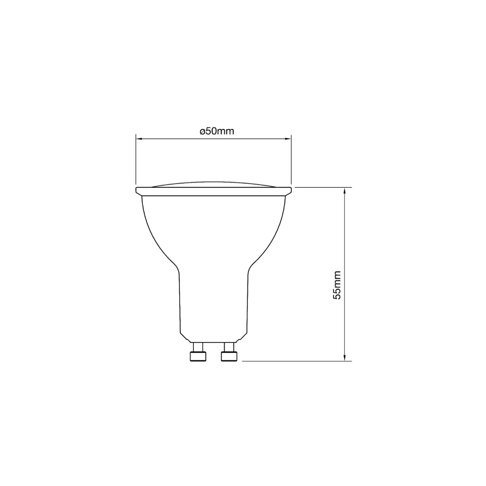 Noxion PerfectColor LED Spot GU10 PAR16 6.7W 650lm 120D - 930 Varm Vit | Bästa Färgåtergivning - Dimbar - Ersättare 50W