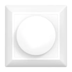 Noxion Roterande täckplatta för LED Dimmer | Mjuk kant - Vit
