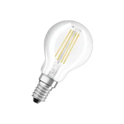 Osram Classic LED E14 Boll Filament Klar 4.8W 470lm - 840 Kallvit | Dimbar - Ersättare 40W