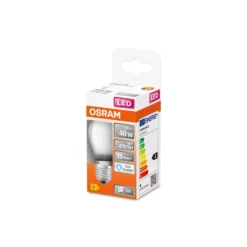 Osram Classic LED E27 Boll Filament Matt 4W 470lm - 865 Dagsljus | Ersättare 40W