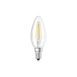 Osram Classic LED E14 Kronljus Filament Klar 4W 470lm - 827 Extra Varm Vit | 3 Step Dim - Ersättare 40W