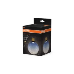 Osram Decor LED Lamp Blå Glas E27 3.5W 300lm - 827 Extra Varm Vit | Ersättare 25W